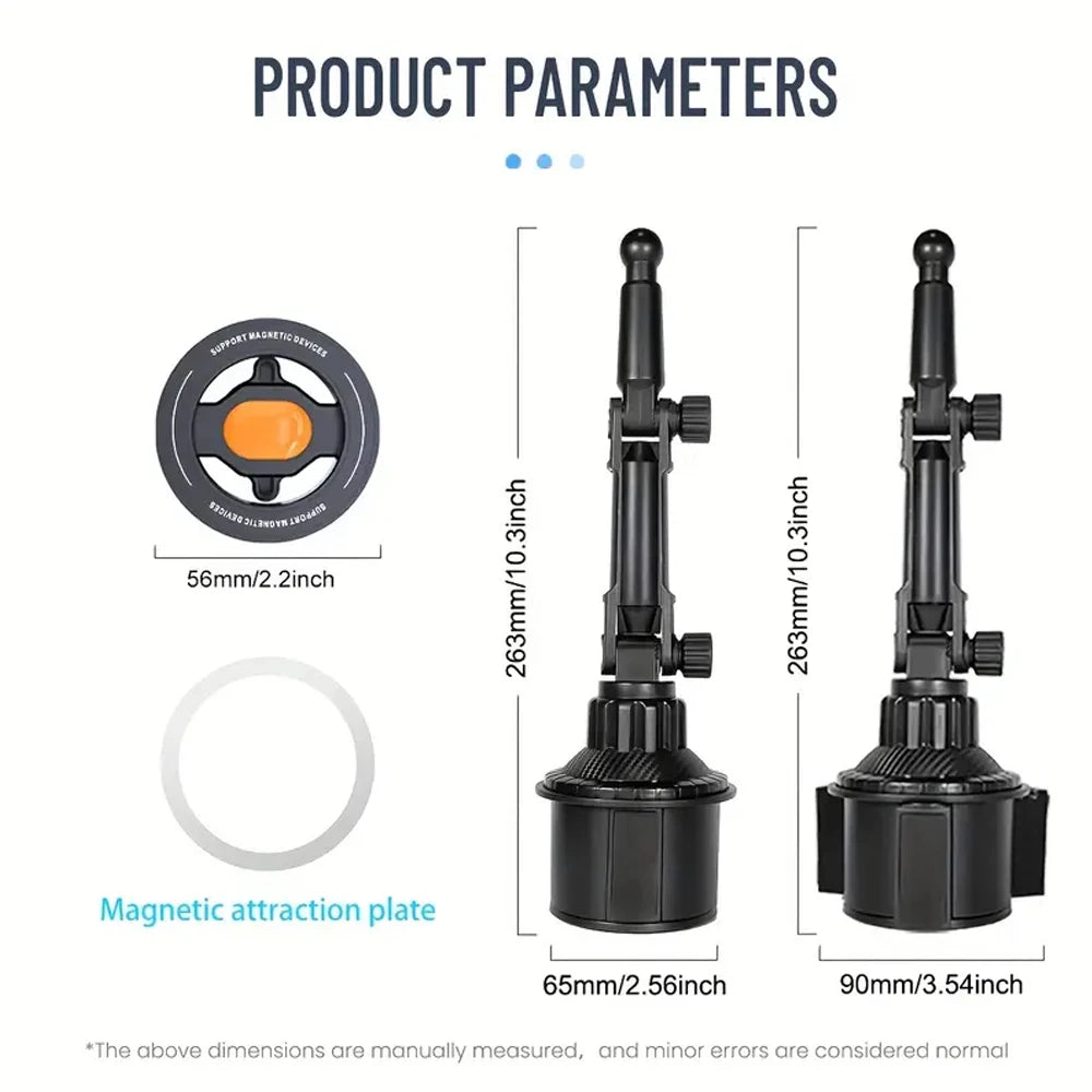 Soporte Magnético MagSafe para Auto – Firme y Ajustable IPHONE 15 16 17