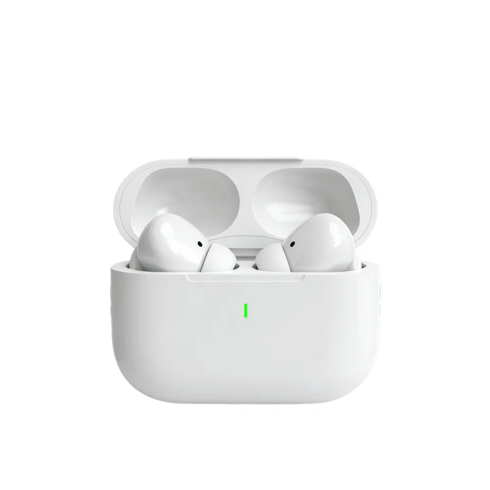 Audífonos Inalámbricos Pro – Estilo AirPods, Sonido HD y Baja Latencia 🎧